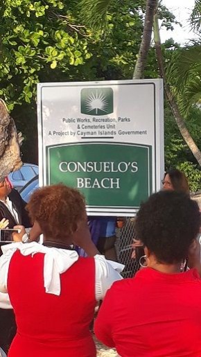 Consuelo Beach Naming Ceremony