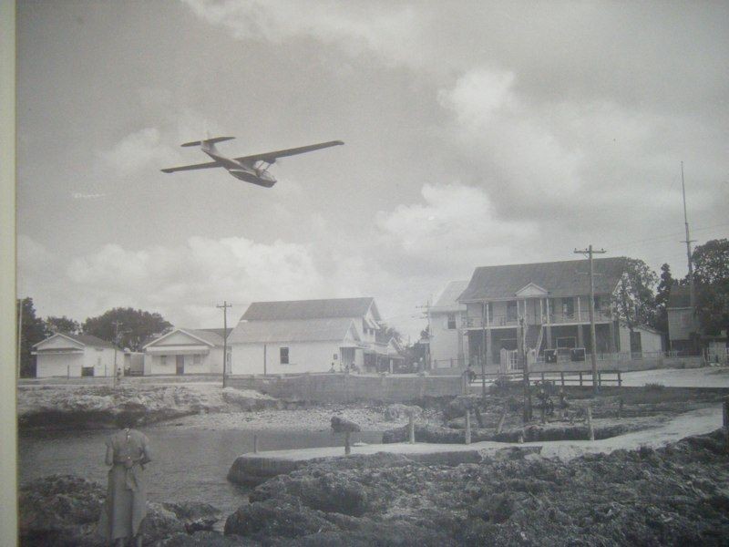 PBY Catalina Flying Boat over George Town